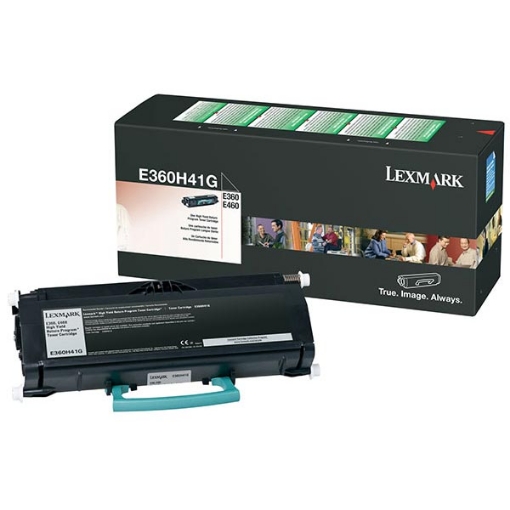 Picture of Lexmark E360H41 High Yield Black Toner Cartridge (9000 Yield)