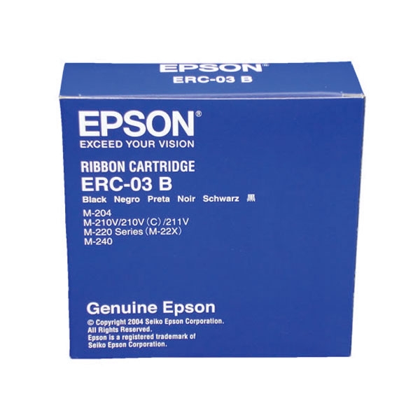 Picture of Epson ERC-03B Black Fabric Ribbon