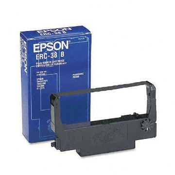 Show details for Epson ERC-38B Black Fabric Ribbon Picture of Epson ERC-38B Black Fabric Ribbon
