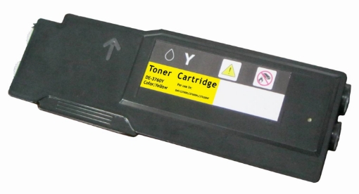 Picture of Compatible F8N91 (331-8430) Extra High Yield Yellow Toner Cartridge (9000 Yield)