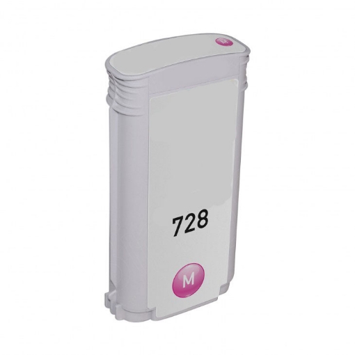 Picture of Compatible F9J66A (HP 728) Magenta Ink Cartridge (130-ml)