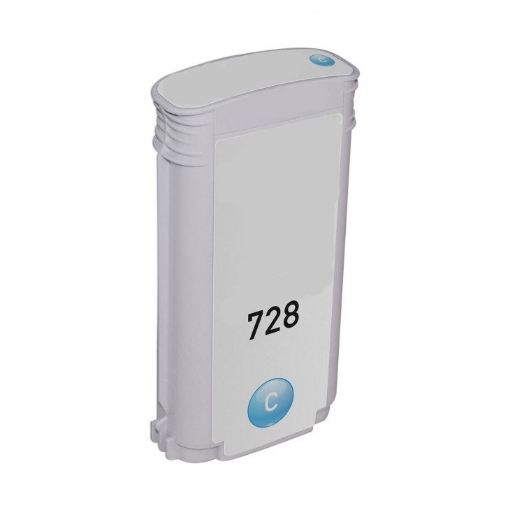 Picture of Compatible F9J67A (HP 728) Cyan Ink Cartridge (130-ml)