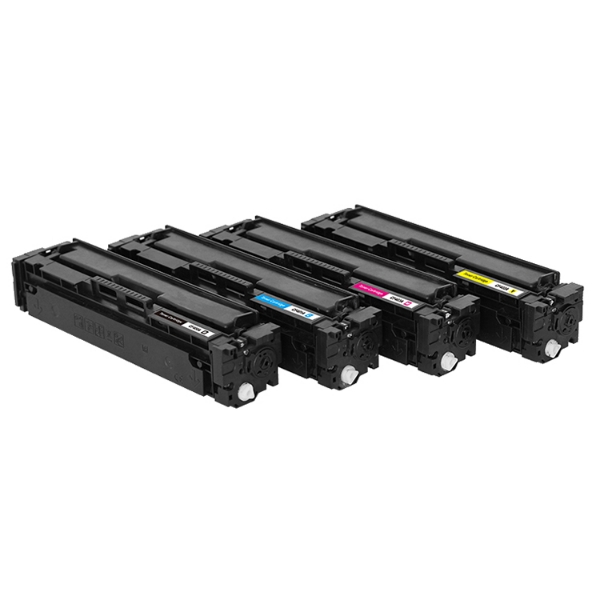 Picture of Bundled CF410A, CF411A, CF412A, CF413A (HP 410A) Black, Cyan, Magenta, Yellow Toner Cartridges