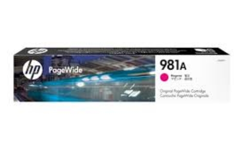 Picture of HP J3M69A (HP 981A) Magenta Inkjet Cartridge (6000 Yield)