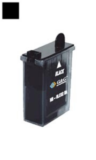 Picture of Compatible LC-02BK Black Inkjet Cartridge (750 Yield)