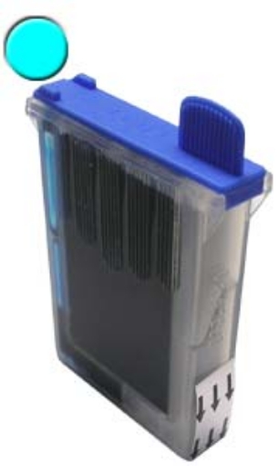Picture of Compatible LC-04C Cyan Inkjet Cartridge (400 Yield)