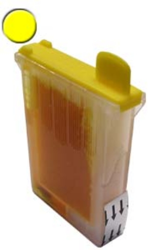 Picture of Compatible LC-04Y Yellow Inkjet Cartridge (400 Yield)