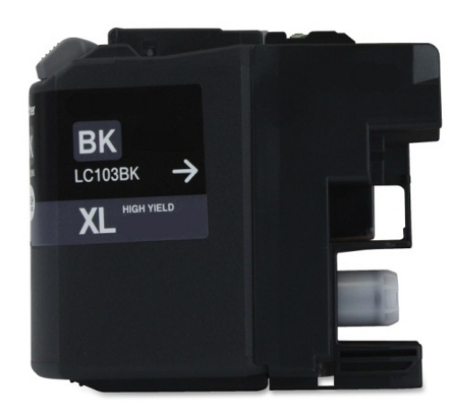 Picture of Compatible LC-101Bk High Yield Black Inkjet Cartridge (600 Yield)