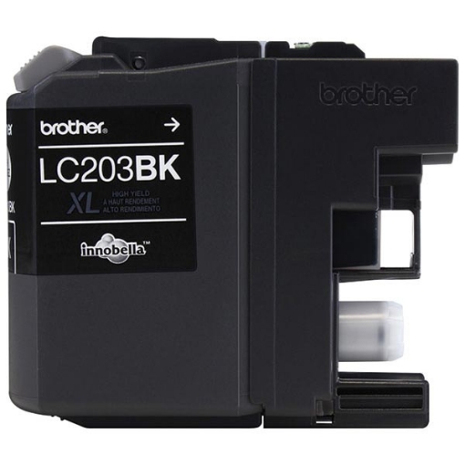 Picture of Brother LC-203Bk High Yield Black Inkjet Cartridge (550 Yield)