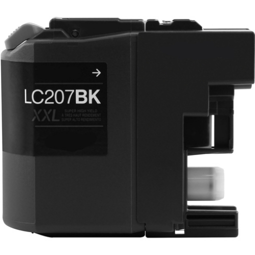 Picture of Compatible LC-207Bk (LC-207BKXXL) Super High Yield Black Inkjet Cartridge (1200 Yield)