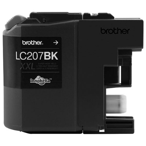 Picture of Brother LC-207Bk (LC-207BKXXL) Super High Yield Black Inkjet Cartridge (1200 Yield)