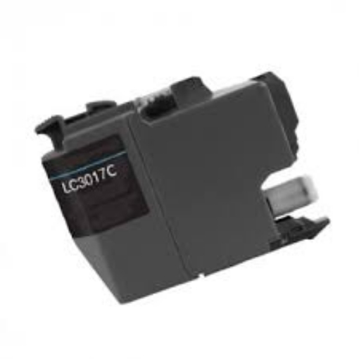 Picture of Compatible LC-3017C High Yield Cyan Inkjet Cartridge (550 Yield)