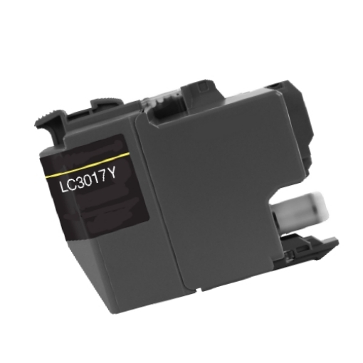 Picture of Compatible LC-3017Y High Yield Yellow Inkjet Cartridge (550 Yield)