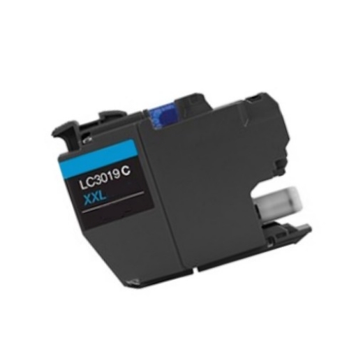 Picture of Compatible LC-3019C Super High Yield Cyan Ink Cartridge (1500 Yield)