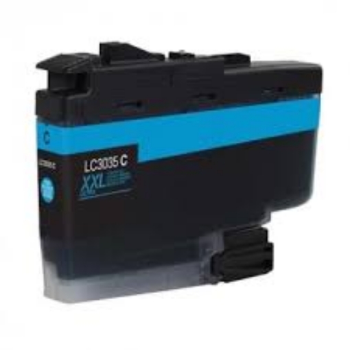 Picture of Compatible LC-3035C Ultra High Yield Cyan Inkjet Cartridge (5000 Yield)