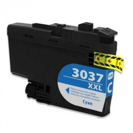 Picture of Compatible LC-3037C Super High Yield Cyan Inkjet Cartridge (1500 Yield)