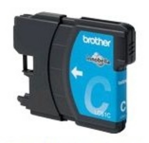 Picture of Compatible LC-61C Cyan Inkjet Cartridge (325 Yield)