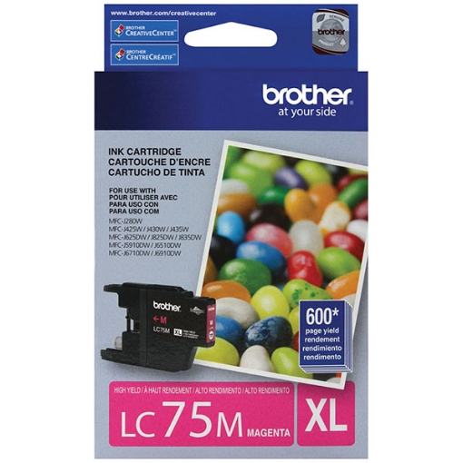 Picture of Brother LC-71M Magenta Ink Cartridge (300 Yield)