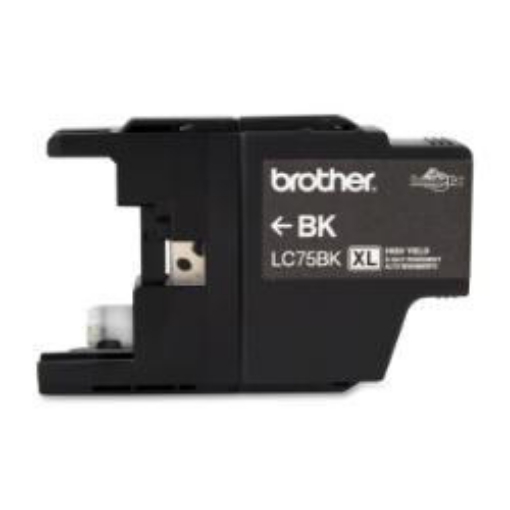 Picture of Compatible LC-75BK High Yield Black Inkjet Cartridge (600 Yield)