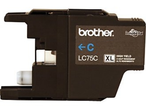 Picture of Compatible LC-75C High Yield Cyan Inkjet Cartridge (600 Yield)