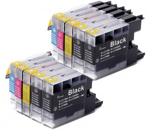 Picture of Bundled 2947B001, 2948B001 (2949B001,PGI220BK) BK, C, M, Y Inkjet Cartridges
