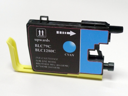 Picture of Compatible LC-79C Extra High Yield Cyan Inkjet Cartridge (1200 Yield)