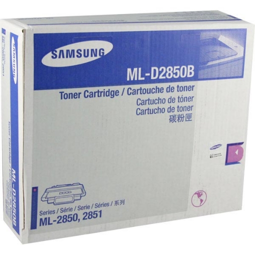 Picture of Samsung ML-D2850B High Yield Black Toner Cartridge (5000 Yield)