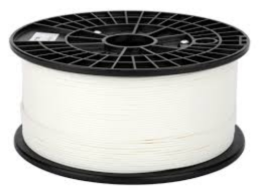 Picture of Compatible PFABSWH White ABS 3D Filament (1.75mm)