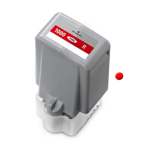 Picture of Compatible PFI-1000R Red Pigment Ink Cartridge (80 ml)