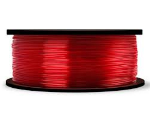 Picture of Compatible PF-PLA-TRED Transparent color, Red PLA 3D Filament (1.75mm)