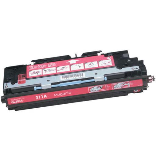 Picture of Compatible Q2683A (HP 311A) Magenta Toner Cartridge (6000 Yield)