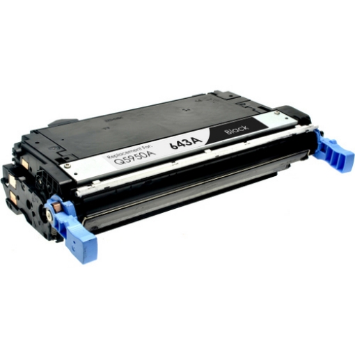 Picture of Compatible Q5950A (HP 643A) Black Toner Cartridge (11000 Yield)