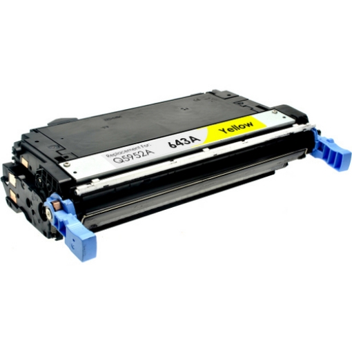 Picture of Compatible Q5952A (HP 643A) Yellow Toner Cartridge (10000 Yield)
