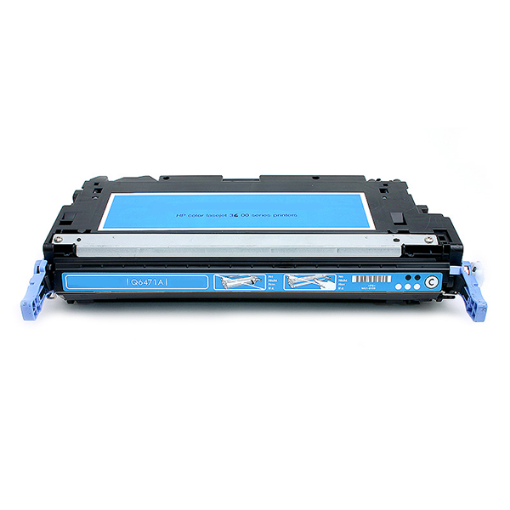 Picture of Compatible Q6471A (HP 502A) Cyan Toner Cartridge (4000 Yield)