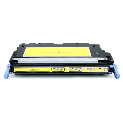 Picture of Compatible Q6472A (HP 502A) Yellow Toner Cartridge (4000 Yield)