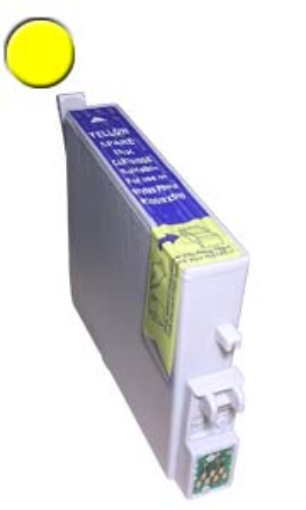 Picture of Compatible T048420 (Epson 48) Yellow Inkjet Cartridge