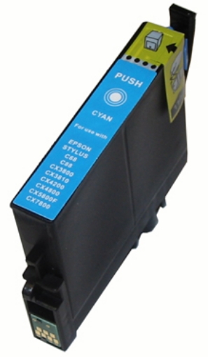 Picture of Compatible T060220 (Epson 60) Cyan Inkjet Cartridge (600 Yield)