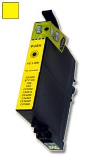 Picture of Compatible T060420 (Epson 60) Yellow Inkjet Cartridge (600 Yield)