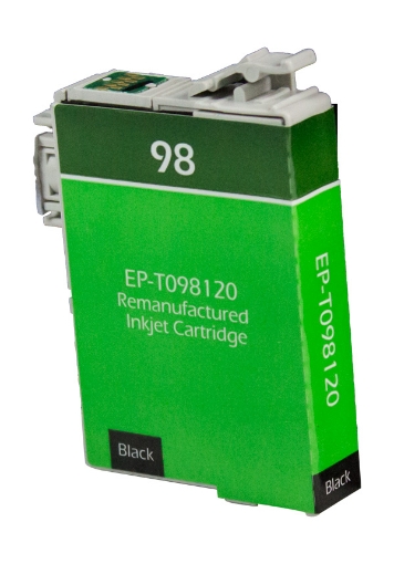 Picture of Compatible T098120 (Epson 98) High Yield Black Inkjet Cartridge (545 Yield)