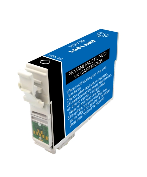 Picture of Compatible T125120 (Epson 125) Black Inkjet Cartridge (385 Yield)