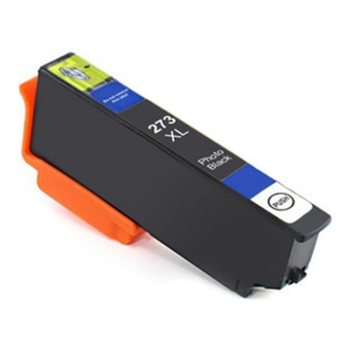 Picture of Compatible T273XL120 (Epson 273XL) High Yield Photo Black Inkjet Cartridge (650 Yield)