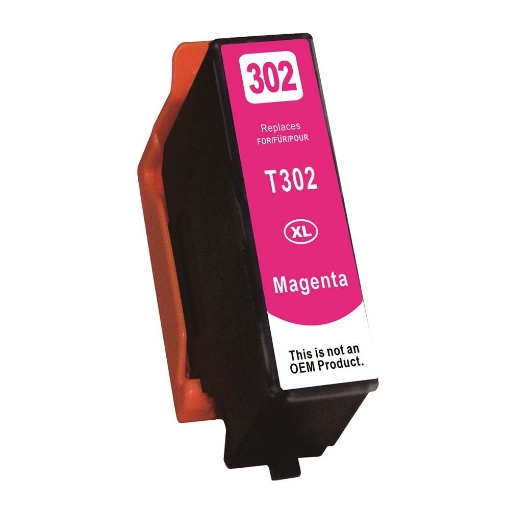 Picture of Compatible T302XL320-S (Epson 302XL) High Yield Magenta Ink Cartridge