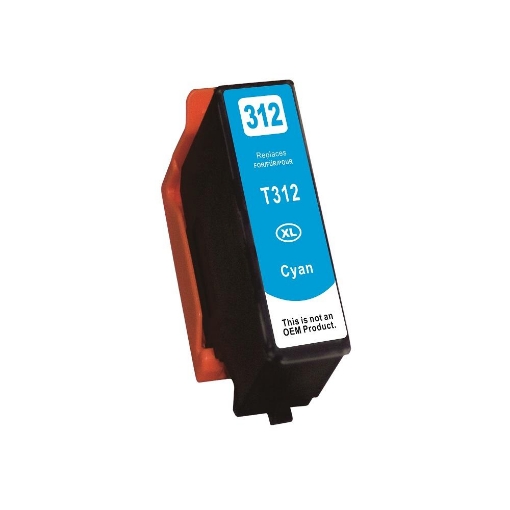 Picture of Compatible T312XL220-S (Epson 312XL) High Yield Cyan Ink Cartridge