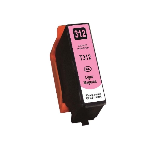 Picture of Compatible T312XL620-S (Epson 312XL) High Yield Light Magenta Ink Cartridge