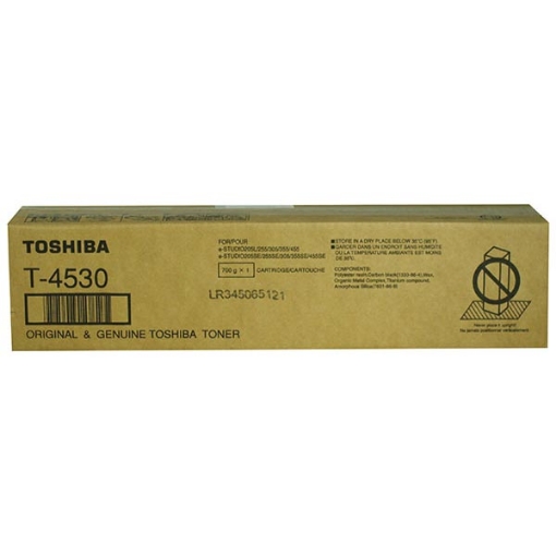 Picture of Toshiba T-4530 Black Toner Cartridge (30000 Yield)