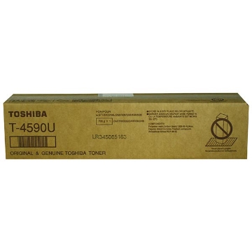 Show details for Toshiba T-4590 Black Toner Cartridge (36600 Yield) Picture of Toshiba T-4590 Black Toner Cartridge (36600 Yield)