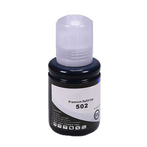 Picture of Compatible T502120-S (Epson T502) Black Ink Bottle (7500 Yield)