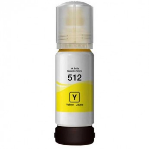 Picture of Compatible T512420-S (Epson T512) Yellow Ink Bottle (5000 Yield)