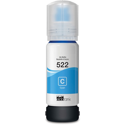 Picture of Compatible T522220-S (Epson T522) Cyan Ink Bottle (70 ml)