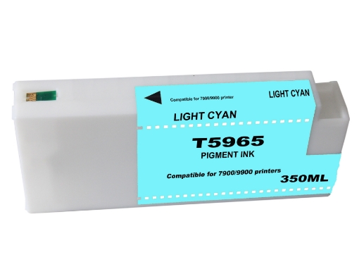 Picture of Compatible T596500 Light Cyan Inkjet Cartridge (350 ml)